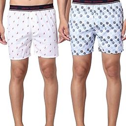 Men Boxers 100% Cotton Pack of 2-picture-38