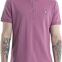 Men Polo T-Shirt | Slim Fit Design with Plain Pattern & Polo Collar | 100% Cotton Fabric for Casual Wear, College Wear & Street Style-image-7