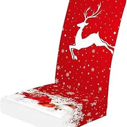 SECRET DESIRE™ Chair Covers Christmas Decor Printed Slipcovers Home Decor Universal Size Style 4-image-26