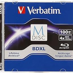 Verbatim 98912 M-Disc BDXL 100GB 4X with Branded Surface - 1pk Jewel Case, Blue-18