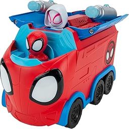 Spidey and his Super Friends SNF0081 Web Spinning Truck, 3-in-1 Vehicle, from 3 Years-3