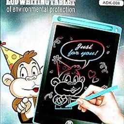 LCD Writing Tablet, Black, 8.5-inch, 2 Years Battery Life, Nonradiative Digital Drawing Board with One-Click Clear-image-64
