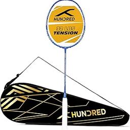 Hundred Rock Titan Strung Badminton Racket with Full Cover | Maximum String Tension - 32lbs | VaporShaft 7mm Shaft | Head Heavy-picture-12