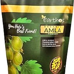 Earthos Amla Powder | 200g (100g*2) | Hair care | Hair mask | Hair health | Natural | 100% authentic | Chemical free-image-87