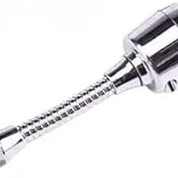 Hiroxa Sink Faucet Sprayer Attachment 360 Rotatable Kitchen Tap Head Replacement,Anti-Splash Faucet Nozzle Head With Hose And Universal Connector | Silver-image-74