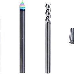 3IDEA Snapmaker CNC Bits - 4mm Shank (3 Bits, with Spindle Collet)-19