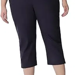 amydus Plus Size Women Tummy Tucker Capri | High-Waist | Wide Waistband | 2 Pockets | Cloud Soft Fabric | Crop Pants for Women - XL to 9 XL-picture-18