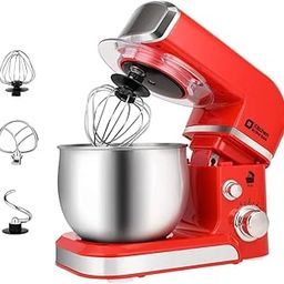 CARTNOVA‚Powerful 3.2Qt Electric Stand Mixer: 6-Speed Portable Kitchen Mixer with Whisk & Dough Hook for Everyday Baking-image-52