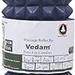 Vedam Foam Roller Yoga Roller for deep Tissue Massage for Muscle Fitness (Blue)-image-16