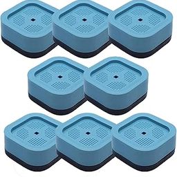 ARQIVO® Furniture Risers Adjustable Bed Risers Desk Leg Risers 1.38" Stackable Heavy Duty Bed Lifts Risers Square Bed Raising Blocks for Mattress Table Leg Desk Chair Couch Sofa Dorm (Pack of 8)-image-4