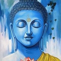 Honger Polyester 3D Digital God Buddha Print Window Curtain (Multicolor, 4 x 5 Feet)-image-29