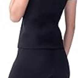 UJEAVETTE Neoprene Sweat Suit Weight Loss Slimming Shapewear Set Shirt Body Shaper L-image-38