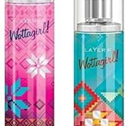 LAYER'R Pink Angel + Pure Paradise Body Spray 2Pcs ZR36 Body Spray - For Women (270 ml, Pack of 2)-47