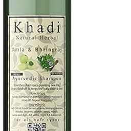 Khadi Natural Herbal Amla Bhringraj Shampoo For Men And Women 200ml (Pack Of 1)-image-9
