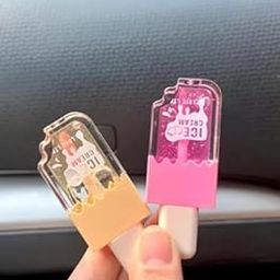 Guriya Ice cream lip gloss long lasting and smooth lips-image-42