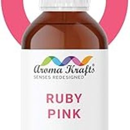 Aromakrafts® Liquid Colour for Melt & Pour Soap & Bath Bomb Making - RUBY PINK (30 ml)-picture-11