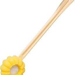 Sunox Handheld Bath Scrubber with Handle Exfoliating Sponge Back Brush for Shower, Body Massage & Gentle Skin Cleansing Daily Bathing Accessory for Women (Multicolor)-image-95