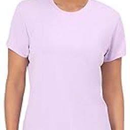Enamor Women's Solid Relaxed Fit T-Shirt-image-43