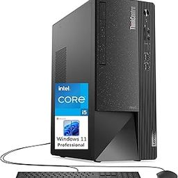 Lenovo ThinkCentre Neo 50t Gen 3 Tower Business Desktop Computer, 6-Core Intel Core i5-12400(Beat i7-11700), 32GB RAM, 1TB SSD, 1TB HDD, DVD±RW, 3-in-1 Card Reader, WiFi 6, Desktop Tower, Win 11 Pro-6