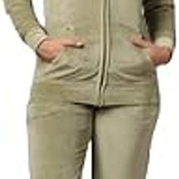 Elendra Women's Zip Clouser Fleece Velvet Tracksuit Winter Wear-image-10