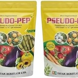 Titan Agritech Limited PSEUDO-PEP Pseudomonas fluorescens 1.0% W.P | Controls Plant Diseases and Boosts Crop Growth – 1kg (pack of 2)-image-89