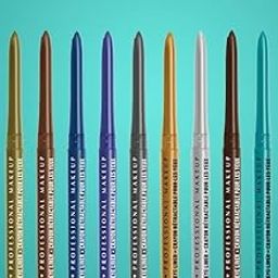 My Colors Waterproof Kohl & Kajal Auto Eye Liner Pencil,White, Semi-Matte Finish, 0.32g-49