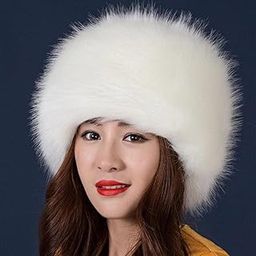Fashion My Day Women Warm Winter Russian Fluffy Faux Fur Hat Earwarmer Earmuff Cossak Ski White-image-81