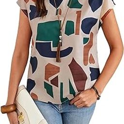 Regular Fit Tops For Women|Stylish, Short Sleeves, And Breathable Fabric|Perfect For Casual, Office, And Everyday Outfits-image-5