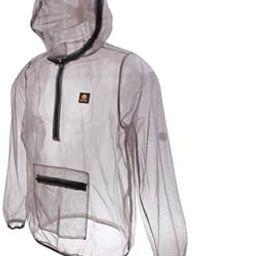 SAZ DEKOR 2Pcs Anti-Mosquito Mesh Clothing Bee Bug Quick-Dry Repellent Suit - Gray XL-3