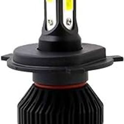3 Side H4 LED Headlight Bulb – 40W 12V Super Bright White Light with Heat Dissipation Fan, Universal Fit for All Motorcycles, Bikes & Scooters (Pack of 1)-15