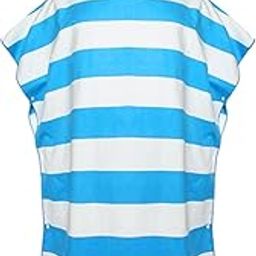 MERISHOPP™ Surf Poncho Sweat Absorbent Beach Towel Hooded Men Women Swimming Cloak Blue-55