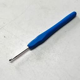 Aluminium Crochet Knitting Needles Hook 4.0mm (Blue Colour)-image-67