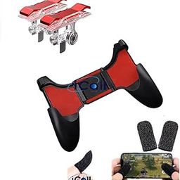 icall Complete Pubg Kit Mobile Remote Controller Gamepad Holder With PUBG Triggers And Anti-Slip Thumb Sleeve For All Smartphones (1Pcs Pubg Remote Handle + 1Pair Red E9 Trigger + 1Pair Finger Sleeve)-22