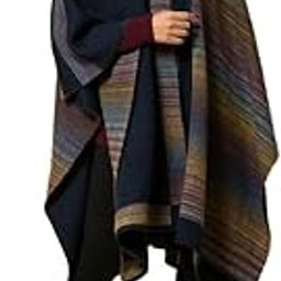 Women Chalice of Chablis Thick Cape (Navy/MUTICOLOURED_Free Size)-image-38
