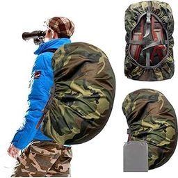 Joy Walker Waterproof Backpack Rain Cover for (15-90L), Upgraded Anti-slip Cross Buckle Straps, Triple Strengthened Layers for Hiking Camping Traveling (Camouflage, Small (for 15-25L backpack))-image-11