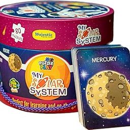 The Book Tree My Solar System Puzzle for Kids – 80 Puzzle Pieces & 25 Double-Sided Flashcards | Fun & Educational Space Toy for Kids Ages 5+ | Learning Aid for Boys & Girls-picture-8