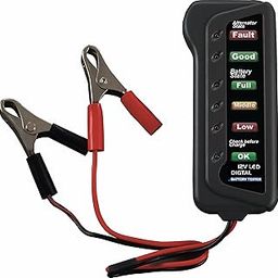 Cartman 12V Car Battery and Alternator Tester with LED Indication-22