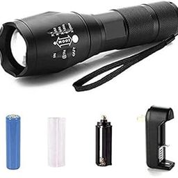 Zoomable 5 Mode Led Light T-650 Rechargeable Torch T650 SS B1-image-59
