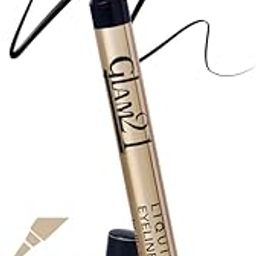 Glam21 Liquid Eyeliner|Precise tip|Water Proof, Smudge Proof & Long Lasting| 2gm -Jet Black- Pack of 1-picture-54