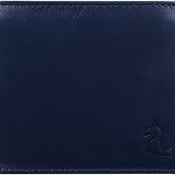 Navy Genuine Leather Wallet for Men with Coin Pocket - Men's Leather Wallet with Multiple Card Slots-picture-10