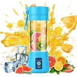 Rechargeable Hand Juicer 4 Blade Portable Electric Mini USB Bottle Blender Juice Maker Machine Grinder Mixer Charging Cable For Fruits Vegetables Travel Friendly Making (Multicolor)-picture-15