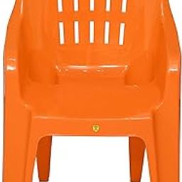 Prima Baby Plastic Chair 127 Modern and Comfortable with Backrest for Study | Play | Desk | Kids with Arms for Home/School/Dining for 1 to 6 Years Age - Orange-image-31