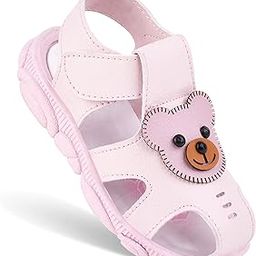 KATS Kids Walking Casual Polo Flat Sandals for Baby Boys and Baby Girls Age 2.5-5 Years-image-2