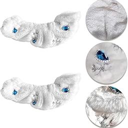 UJEAVETTE Ice Skate Blade Covers Plush Sports Blade Covers for Figure Skates Women Men-image-48