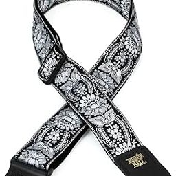 Ernie ball 4150 Ernieball Royal Orleans Silver Jacquard Strap Polypro Guitar Strap-27