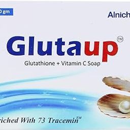 Alniche Gluta Up Soap (Glutathione + Vitamin E + Aloe Vera) 110 gram, White-image-40