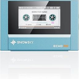 SnowSky/FiiO Echo Mini HiFi Bluetooth MP3 Player, 15Hours Playback, Independent Volume Control with 3.5mm/4.4mm Headphones Outputs (Sky Blue)-image-14