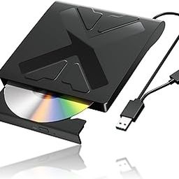 External Blu Ray Drive, USB 3.0 and Type-C Blu Ray Burner Portable Blu Ray DVD/CD/BD Player, 3D Optical Bluray Drive Compatible with Windows XP/7/8/10/11 Macos for MacBook Laptop Desktop-picture-29