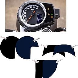 NIKAVI SMSG27 Speedo Meter Screen Protector Scratch Guard Compatible for - Honda H Ness CB 350 NKVKC-picture-2