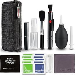 ACAGALA Professional Camera Cleaning Kit Lens Cleaning Kit with Air Blower Cleaning Pen Cleaning Cloth for Most Camera Mobile Phone Laptop-image-1